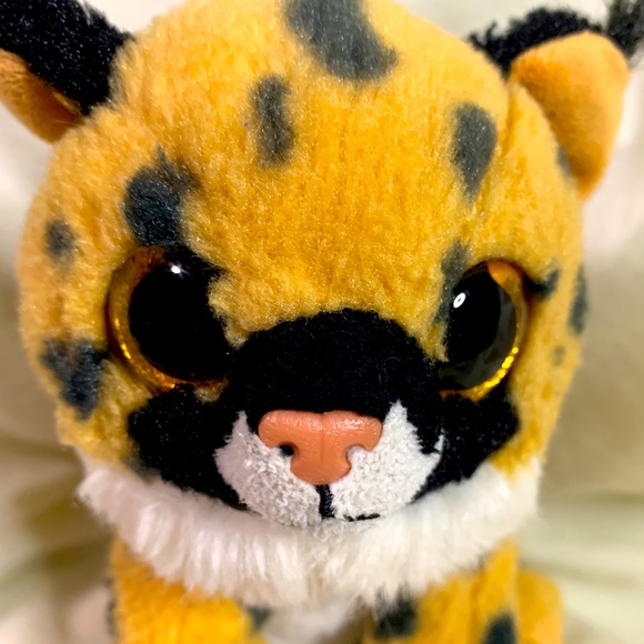 TY Beanie Boos Larry the Lynx Cat Plush Stuffed Toy pre-loved condition - Picture 2 of 10